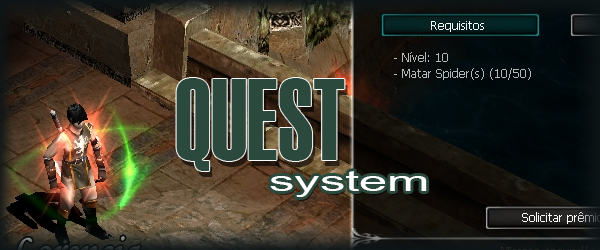 Sistema exclusivo de missões do lvl 1 ao lvl 400!